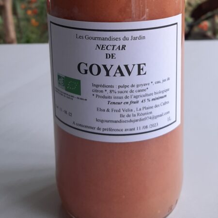 Nectar de goyave BIO de la Réunion